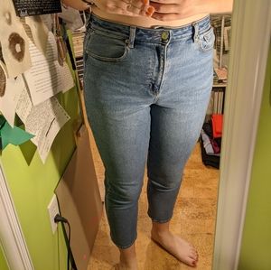 American Eagle mom jeans